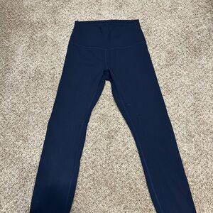 Lululemon Athletica Navy Blue Leggings